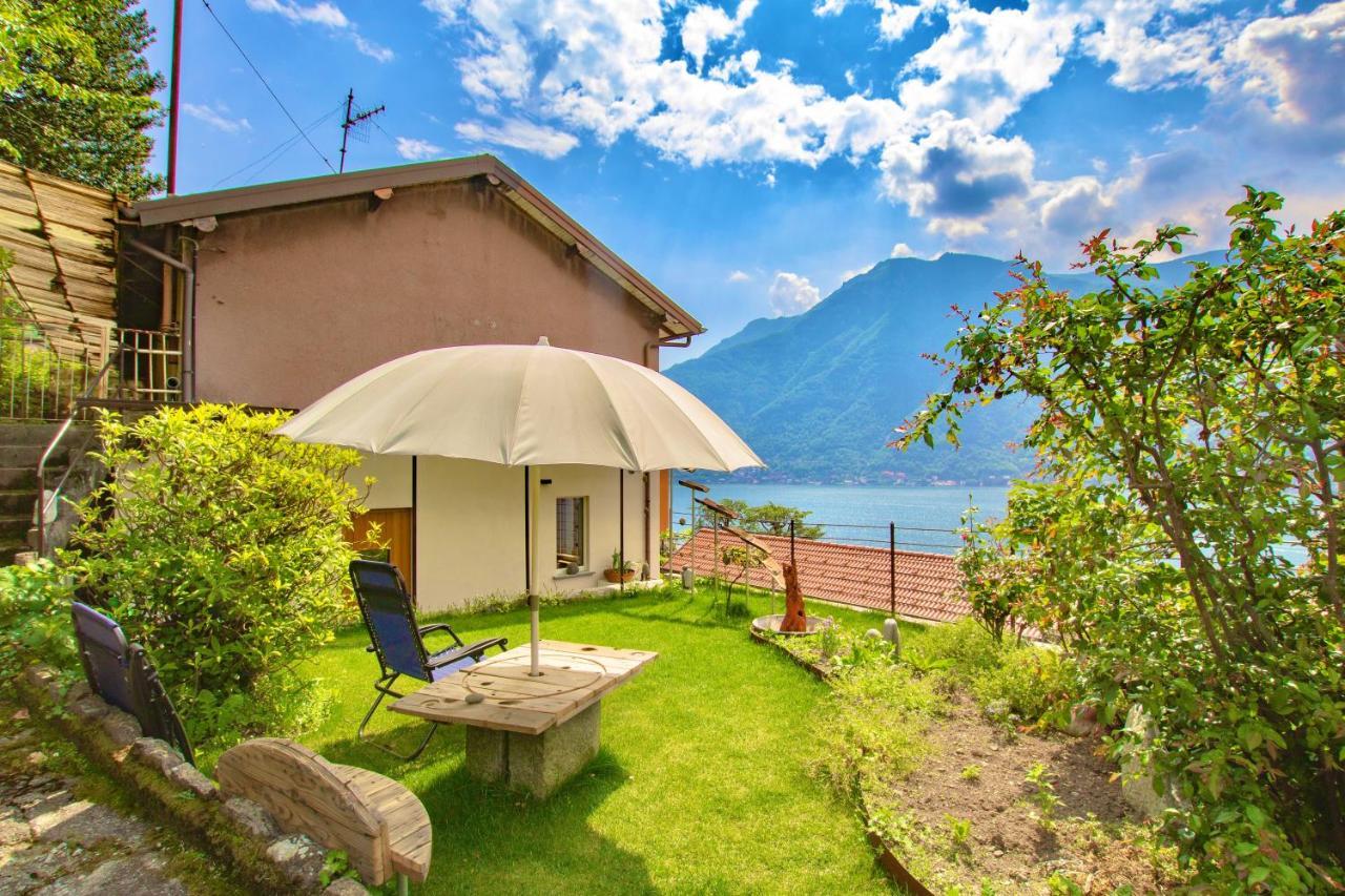Ferienwohnung Il Punto Rosso Nesso Exterior foto