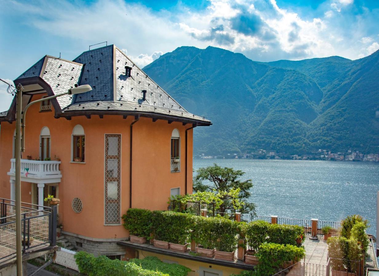 Ferienwohnung Il Punto Rosso Nesso Exterior foto